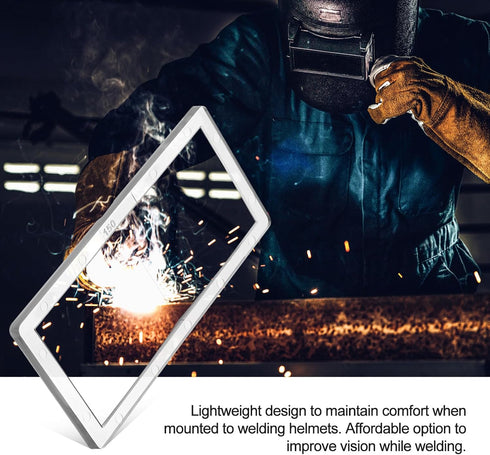 Helmets(1.0/1.5/2.0/2.5/3.0 Diopter,2" 4.25",Pc,5 Magnification Welding Lens Magnifying Helmet Replacement Lens