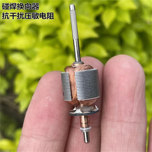 RNUDBLSK 10pcs FC-130SV-10390 FK-130SA 130 5V-14.4V 10000RPM 18mm DC Motor DC High Speed Carbon Long Shaft DIY Hobby