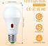 Laios E26 Bulb, 7W Bulb, 1200lm 60W,Daylight(5000K), Pack 4 Dusk to Dawn Sensor Light LED Outdoor Photocell Lighting