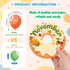 Donut Happy Birthday Bulletin Board Set, Let's Celebrate Happy Birthday Balloon Donut Accents for Classrooms