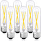 Dimmable T10 LED Bulb Daylight White 5000K, 2W LED Tubular Bulbs 25