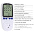 YICHENG Electrical Usage Monitor, Watt Meter, Power Meter Tester with Overload Protection and 7 Modes Display