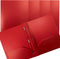 Better Office Products Red Plastic 2 Pocket Folders with Prongs, Heavyweight, Letter Size Poly Folders, 24 Pack with 3