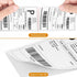 SJPACK 4" 6" 200 Commercial x Thermal Labels, Fanfold Labels, Direct Thermal Shipping Label Compatible with Nelko