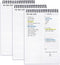 To Do List Notepad 3 Pack, 6.5 x 9.8" 60 Sheets Spiral Daily Planner Notebook for Work, Note and Todo Organization