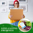 Honoson 2 Frozen Pack Pack Frozen (12'' 10'' 7'') Pcs Thermal Insulated Shipping Boxes for Food with Ice and Aluminum