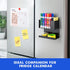 Black Magnetic Dry Erase Marker Holder for Whiteboard, Acrylic Magnet Pen Holder Wall Mount, Black Magnetic Pencil