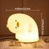 Attivolife Duck Night Light, Silicone Why Duck Lamp, Silica Gel Nursery Bedside Lamp with Dimmable Rechargeable, Best Decor for Bedroom Living Room Study, Creative Gift Idea for Baby Kids Friends by Attivolife