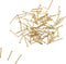GLEAVI Small Nails 100 Pcs Copper Nails, Decorative Tiny Screws for Furniture Finge Gold Decor