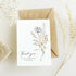 50 46 Pcs Funeral Thank You Cards with Envelopes Message Inside and Matching Stickers - Bulk Watercolor Boho Wildflower