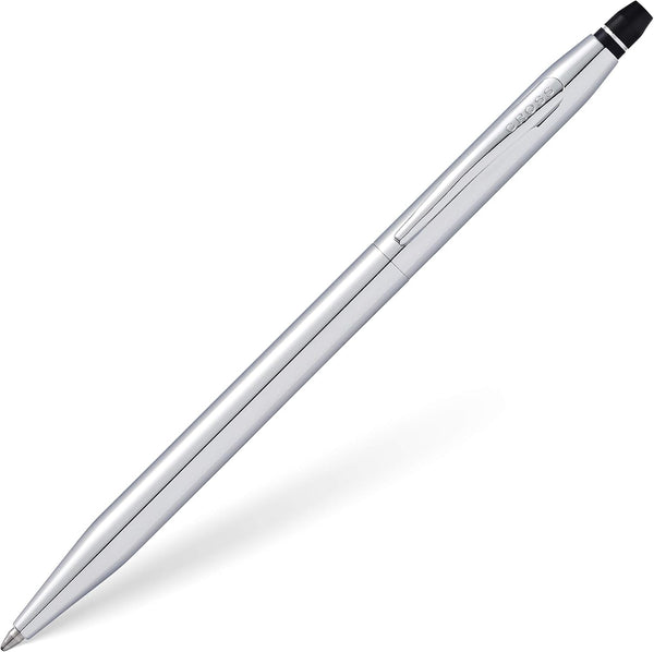 Cross Click Refillable Gel Ink Rollerball Pen, Fine Rollerball with Premium Gift Box - Pure Chrome