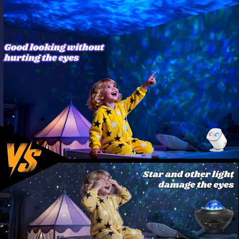 Pedica Galaxy Projector, Galaxy Projector for Bedroom, Night Light for Kids, Nebula Ceiling LED Lamp, Room Decor