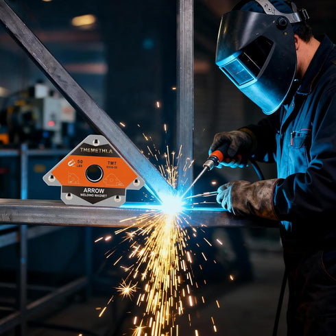 50 LBs-4 Set, Welding Magnets Pieces Magnetic Welding Holder Holding Power Welding Accessories