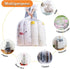 4 Pack Large Clear Plastic Storage Bags, 40" x 60", Moistureproof and Dustproof for Luggage and Furniture