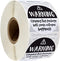 Black and White Adorable Warning Extreme Happiness Labels / 500 Cute Small Business Package Stickers / 1.5" Labels for