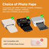 4x6" 54 1 CP4100/CP4000L/CP6000 Printer,4 HPRT Photo Paper Sheets & Ink Cartridges Refill, For HPRT Pass Dye