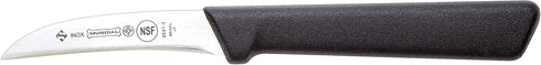 Mundial SC0541-3 Paring Knife Collection, 3-Inch Peeling/Tourne Knife Set of 3, Black