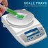 Weigh Boats Small - 125 Pack 7ml Plastic Disposable Trays for Scale, Mini Pour Boat Tray