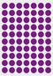 PARLAIM 1050 3/4" Round Color Coding Circle Dot Labels, 15 Sheets, 0.75 inch Purple Stickers