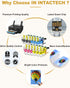 Intactech Compatible Ink Cartridges for Brother LC-3011 (3 Sets-12 Pack) for MFC-J491DW, MFC-J497DW, MFC-J690DW