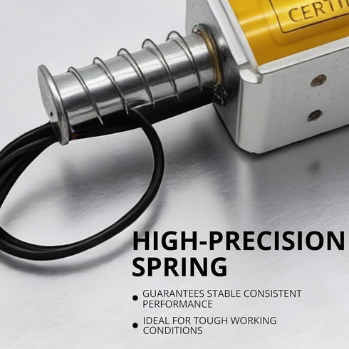 DC24V Solenoid35mm Electromagnet24V Linear Stroke Push-Pull Solenoid Electric MagnetLong Stroke Small Electromagnetic