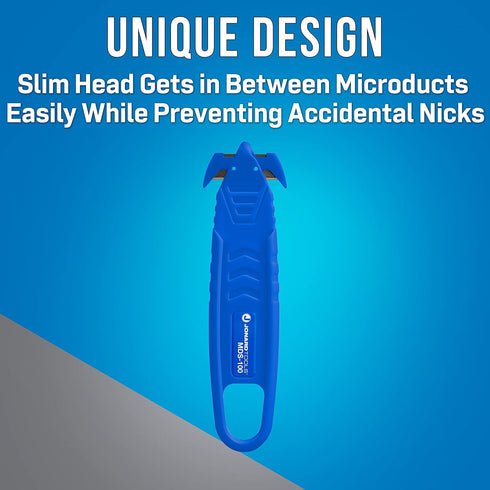 Jonard Tools MDS-100 Microduct Sheath Slitting Tool for Fiber Microducts, Blue