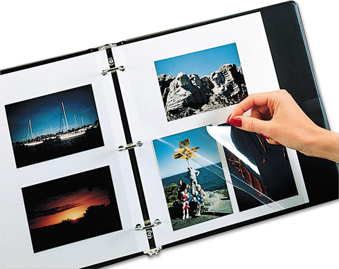 C-Line Redi-Mount Photo-Mounting Sheets, 11 X 9, 50 Sheets per Box