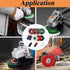 18Pcs 4 Inch 14Pcs Wheel,3Pcs Buffering Wheels Polishing Kit with Compound for Angle Grinder,Includes Nylon Fiber Flap