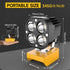 20V 40W 6000LM 20V 120Adjustable Azocek LED Work Light Compatible with Dewalt Battery, Flashlight, Battery Cordless