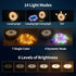 KEIWRLIGHT 32.8FT, 2 1 14 30s IP44 4000mAh Camping String Lights in Outdoor Camping Lantern with Lighting Modes