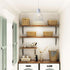 14.27 Industrial Plug in Pendant Lighting Metal Wire Cage Hanging Light Fixture with Ft Hanging Cord and On/Off Switch
