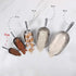 Cast Aluminum Utility Scoop - 5-Ounce Round Bottom Small Ice Scoop for Multi-Purpose Use, Hand Wash Only