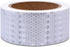 AISEY 2" X 30ft Reflective Tape, White Outdoor High Vis Safety Tape, Waterproof