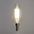 Greenlite B11 5W Bulb, 60W 500 2700K Dimmable, 120V, E12 (6 Pack) LED Torpedo Filament Chandelier Light Equivalent