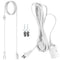 JACKYLED Extension Hanging Lantern Cord Cable UL 2-Pack 12Ft 360W with E26
