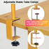 47"-98" 30"-43" Over The Table Rod Stand with Clamps Adjustable Length Height Gold Table Arch Stand Hanging