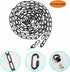 15 65 Lbs Feet Lighting Pendant Chain, Black for Hanging Heavy Duty, Extension with Connection Locks for Light Fixture