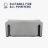 TS3550i TS3551i kwmobile Dust Cover Compatible with Canon PIXMA / - Printer Case - Fabric Protector Cover - Light Grey