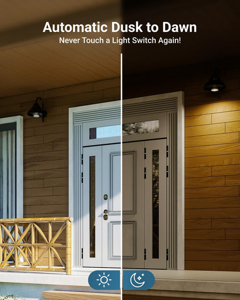 4 Pack PAR30 Bulbs, 850 11W, 3000K Non-Dimmable, E26, Bulb Sunco LED Dusk to Dawn Light Lumens, Soft White, Wet Rated