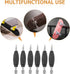 6pcs Set Mikikit Fingerboard Dual Head Screwdriver Metal Mini Screwdriver for DIY Finger Skateboard Maintenance