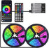 Entiqi Battery Operated LED Strip Lights 39.3ft- RGB Color Changing, APP & Remote