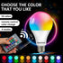 Bestview RGB LED Light Bulb, Color Changing Light Bulbs with Remote Control, RGBW Warm White 5W E27 Screw Base,Mood Flood E26 Light Bulb-16 Color Choices for Home Party Bedroom Outdoor (4 Pack) by Bestview