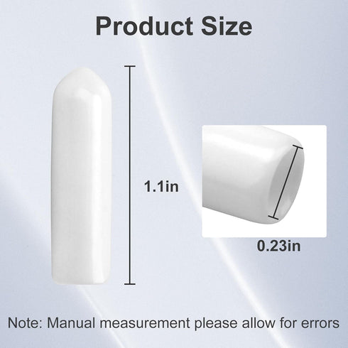 200 1/4" (6mm),Flexible pcs Furniture End Caps Screw Thread Protectors,Hurricane Anchors Protective Covers Ends