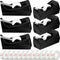 Yahenda 6 Pack Desktop Tape Dispenser Non Skid Base for Invisible Tape with 0.7 x 985 Inches Tape Refills