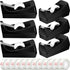 Yahenda 6 Pack Desktop Tape Dispenser Non Skid Base for Invisible Tape with 0.7 x 985 Inches Tape Refills
