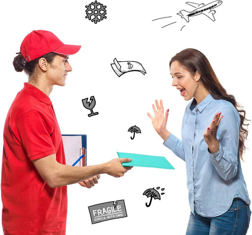 Metronic Bubble Mailer 6x10 Inch 25 Pack Waterproof Cushioning Self Seal Adhesive Padded Envelopes for Christmas Gifts
