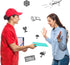 Metronic Bubble Mailer 6x10 Inch 25 Pack Waterproof Cushioning Self Seal Adhesive Padded Envelopes for Christmas Gifts