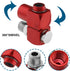 The Lord of the Tools 2PCS 1/4 Inch NPT 360 Degree Swivel Air Hose Connector, DYWX01