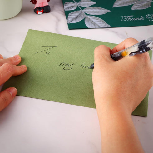 Granhoolm 25 Pack 4x6 Envelopes, A6 Invitation Envelopes 6.5 x 4.75 for Weddings, Parties, Greeting Cards
