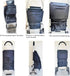 Bornfornice 13inx9.5inx21.6in Replacement Bag for Grocery Cart/Shopping Cart - Waterproof Trolley Bags, for Aluminium